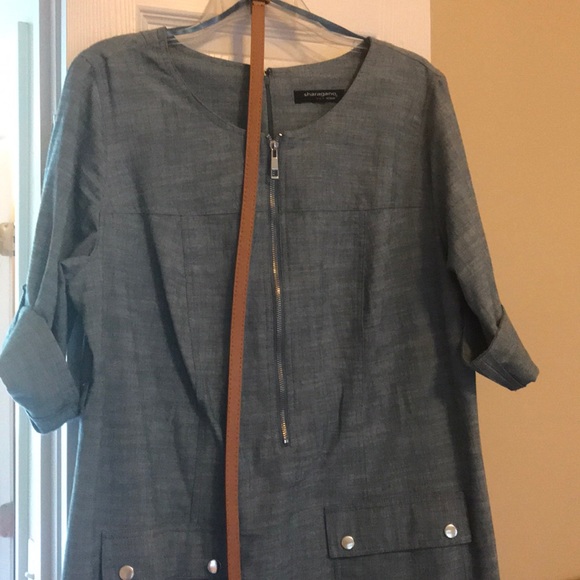 Lovely blue summer dress - Picture 2 of 3